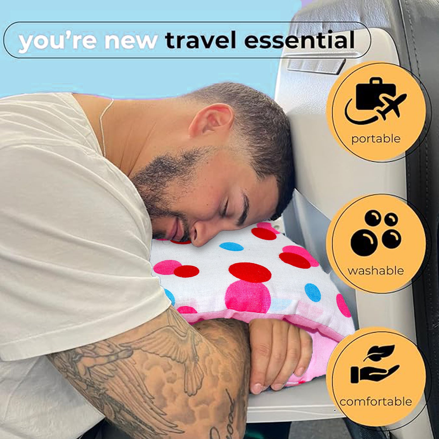 VParents Baby Feeding Arm Pillow for New Born Nursing Pillow for Breast and bottle feeding pillow (Preemiee) VParents