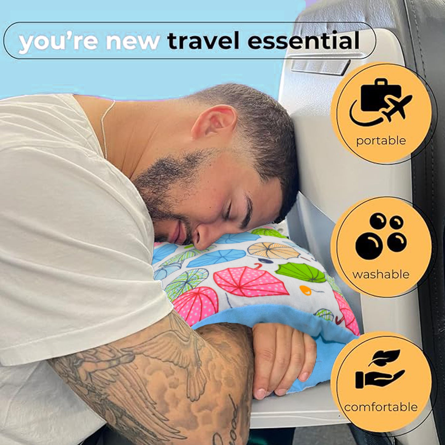 VParents Baby Feeding Arm Pillow for New Born Nursing Pillow for Breast and bottle feeding pillow (Chunky) VParents