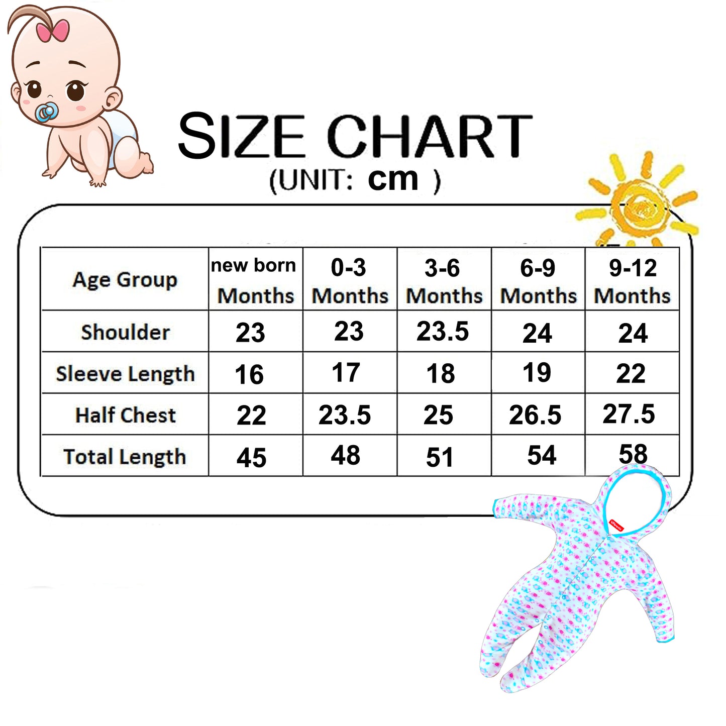 sleepsuit for newborn