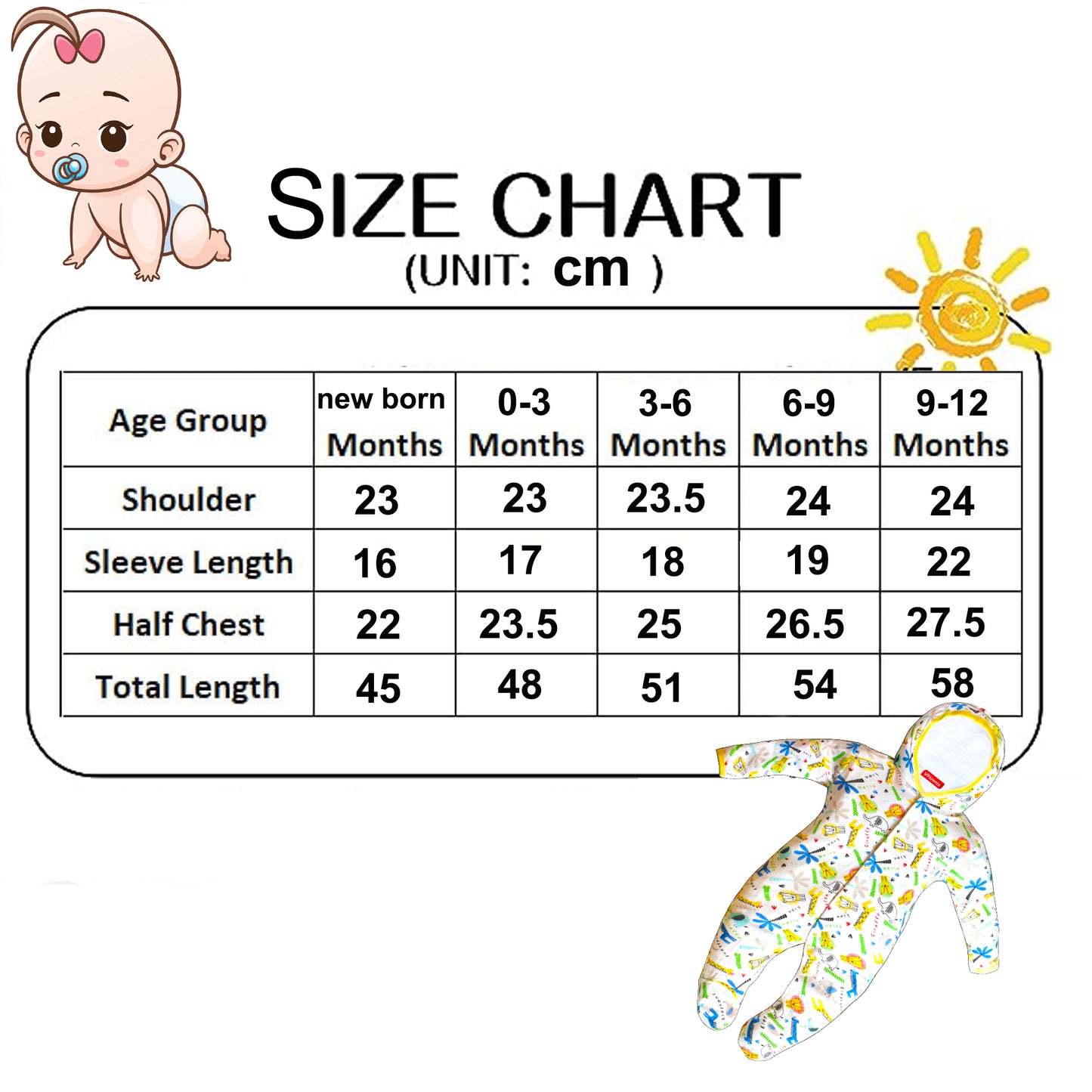 sleepsuit for newborn