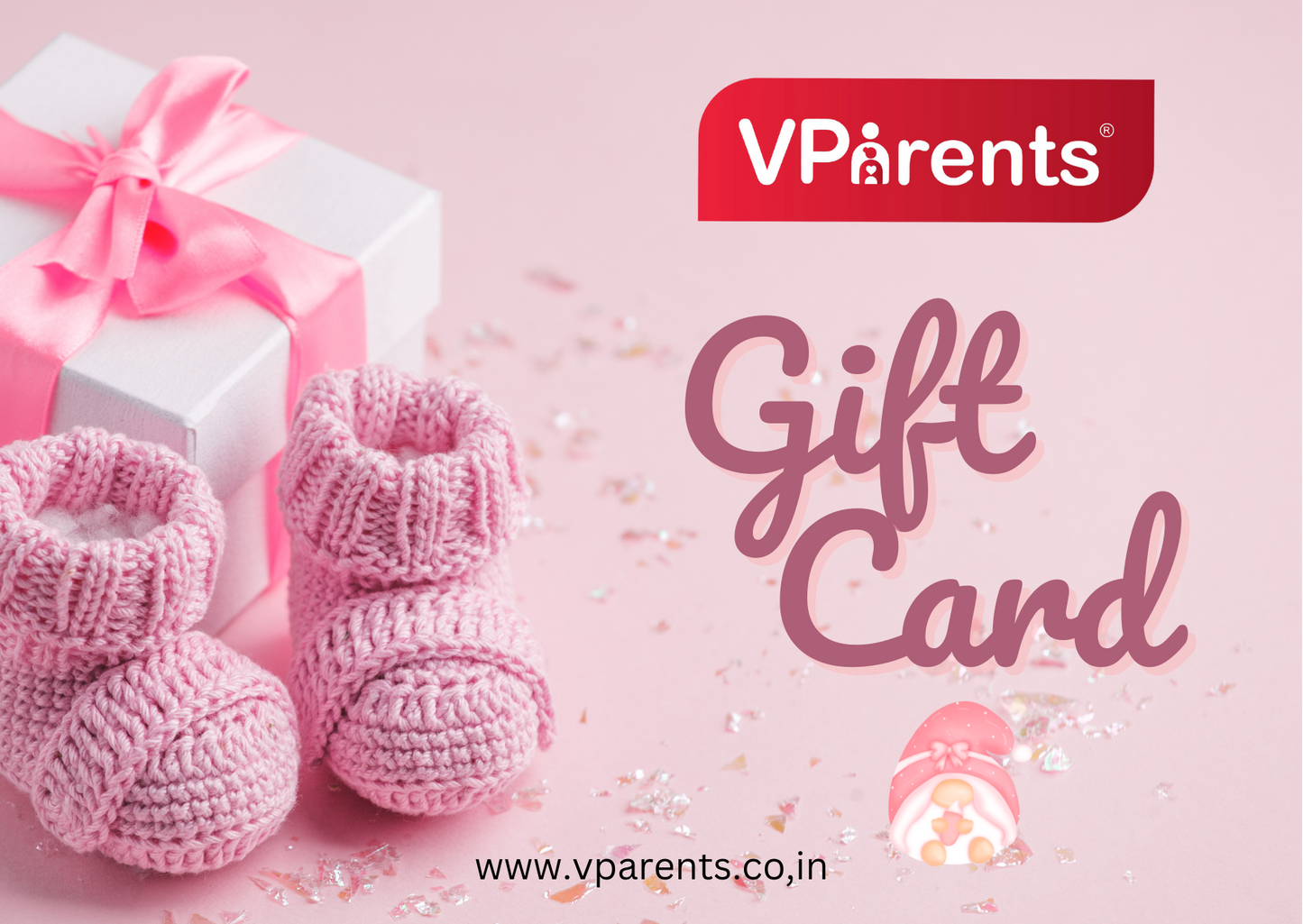 Happy Birthday Gift Card VParents