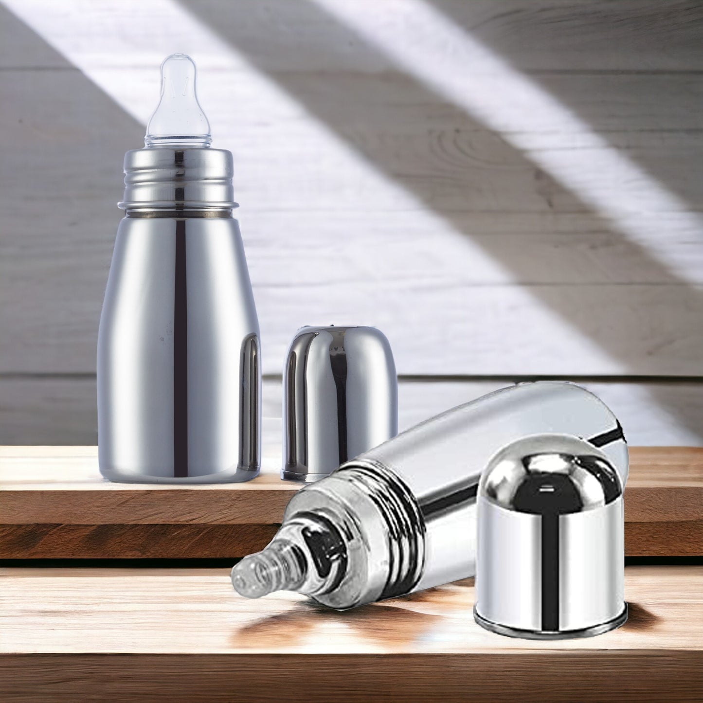 stainless steel feeding bottle