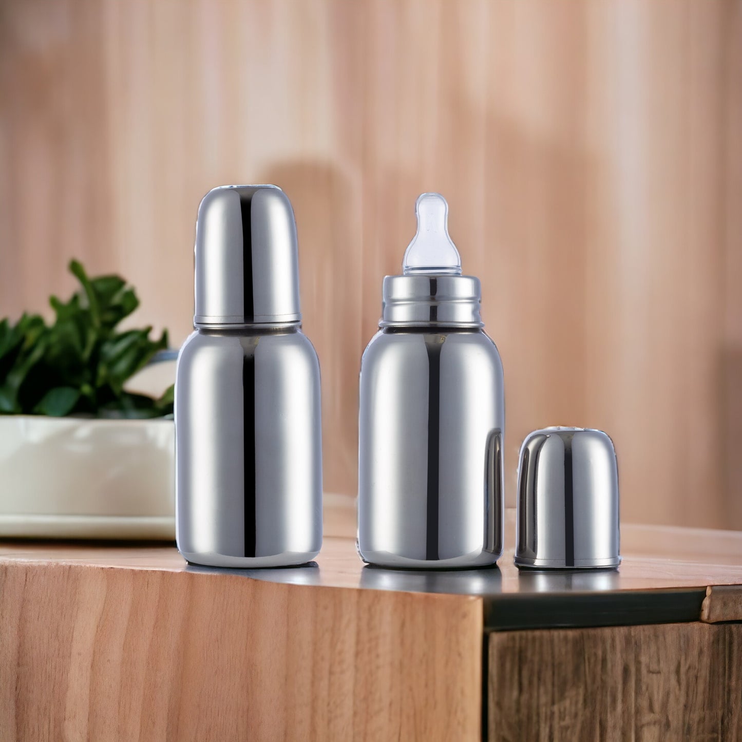 stainless steel feeding bottle