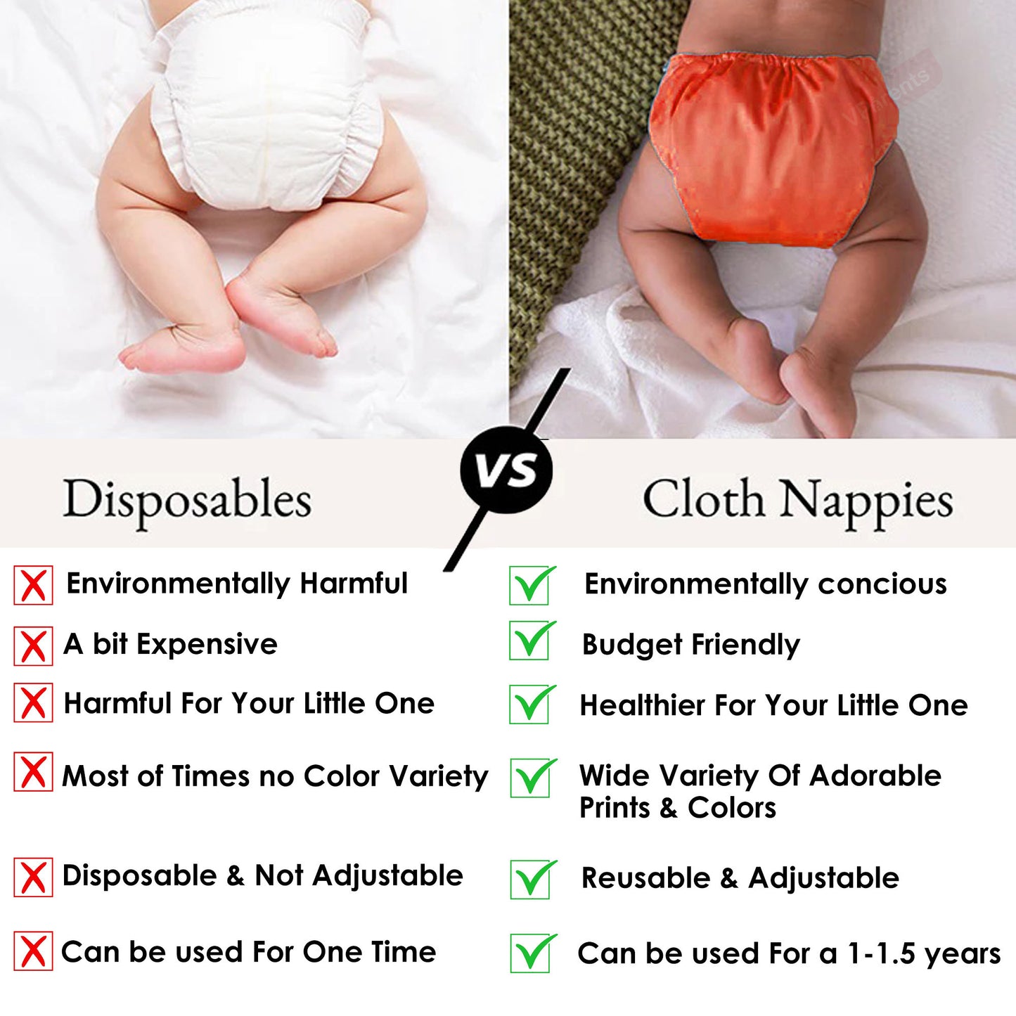 reusable cloth diapers