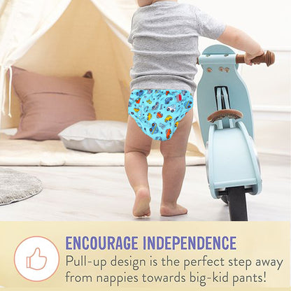 VParents Padded Underwear for Babies and Toddlers with 3 Layers of Cotton Padding Potty Training  Pull Up & Diaper-Free Time Car
