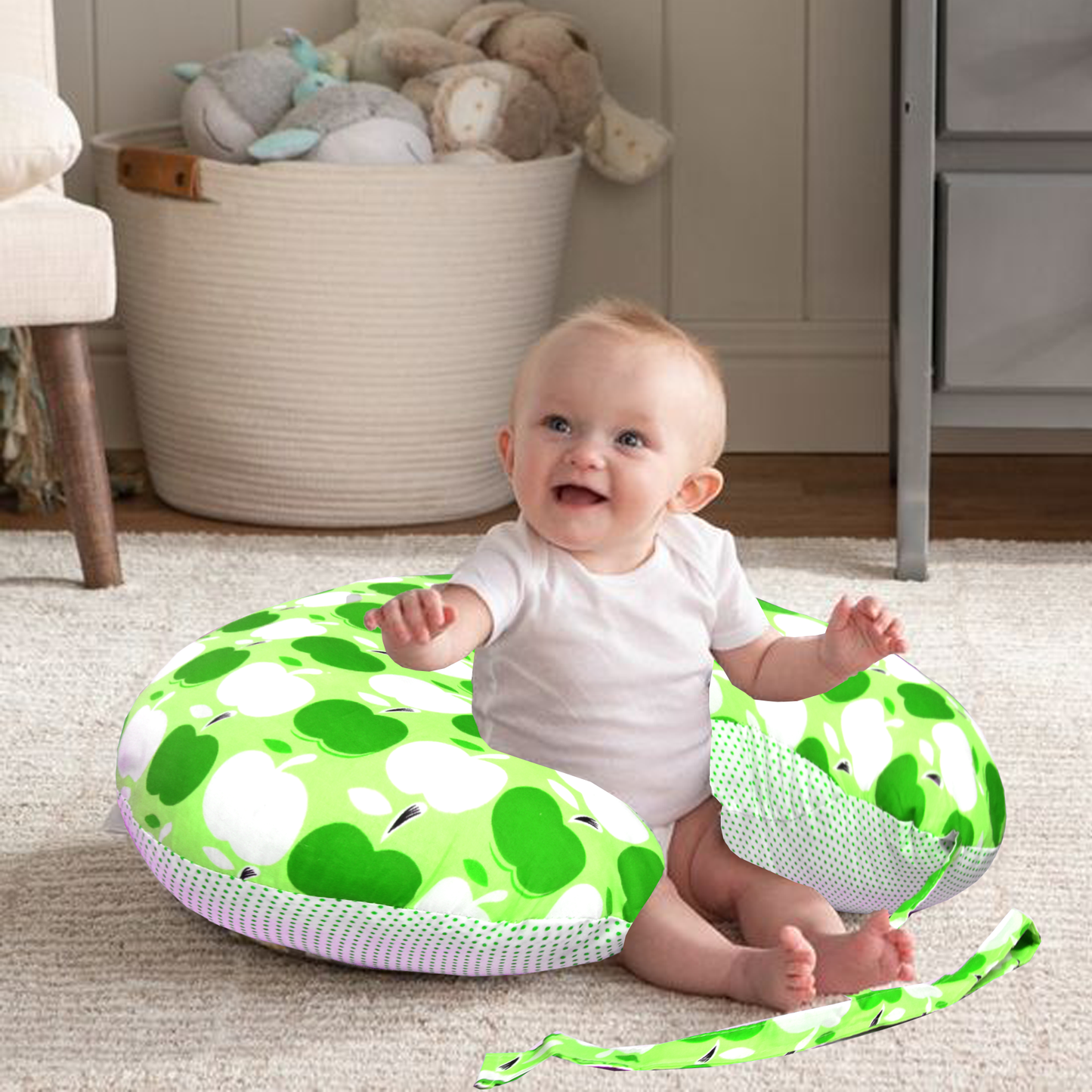 VParents Cheeky cheeky Multipurpose Baby Feeding Nursing Cum Maternity Pillow