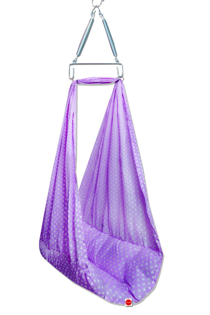VParents Toddler Baby Swing Cradle with Mosquito Net and Spring