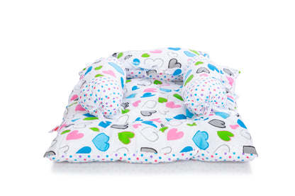 VParents Daisy Baby 4 Piece Bedding Set with Pillow and Bolsters