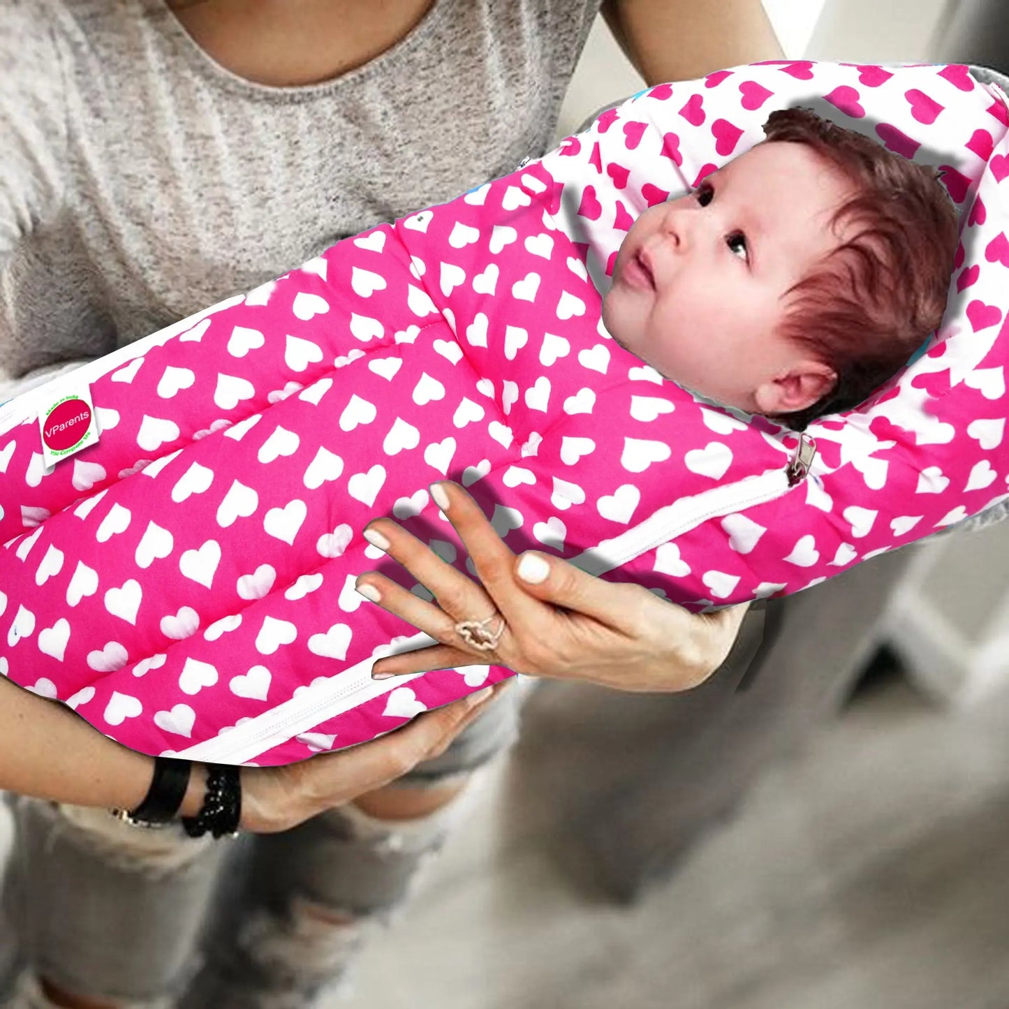 Rosy Baby Sleeping Cum Carrying Bag