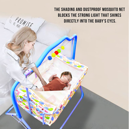 VParents Umbi New Born Baby Crib Bassinet cot Swing Cradle Jhula Palna