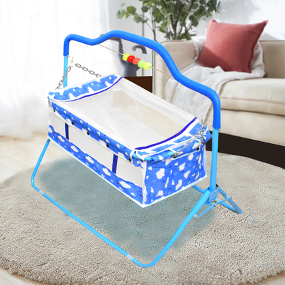 VParents Bunny New Born Baby Crib Bassinet cot Swing Cradle Jhula Palna