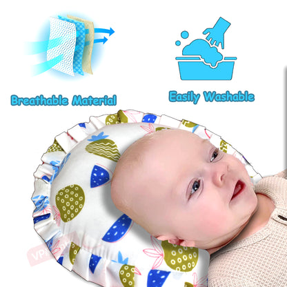 VParents Frutie Neck Support Soft Pillow for New Born Baby U Shape Pillow