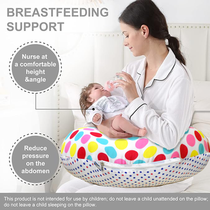 VParents Mite  Baby Multipurpose Baby Feeding Nursing Cum Maternity Pillow