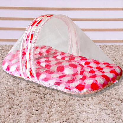 VParents cheeky cheeky  Baby Bed with Mosquito Net with Zip Closure & Neck Pillow