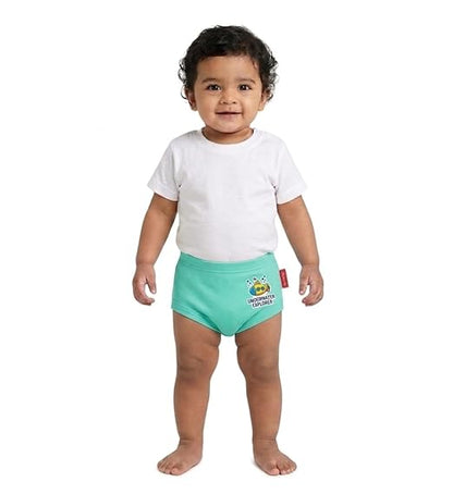 VParents Bloomer for Kids Unisex, 100% Pure Cotton Soft & Breathable Underwear Bloomers for Baby Comfortable & Durable - Green 2-4 years (Copy) (Copy)