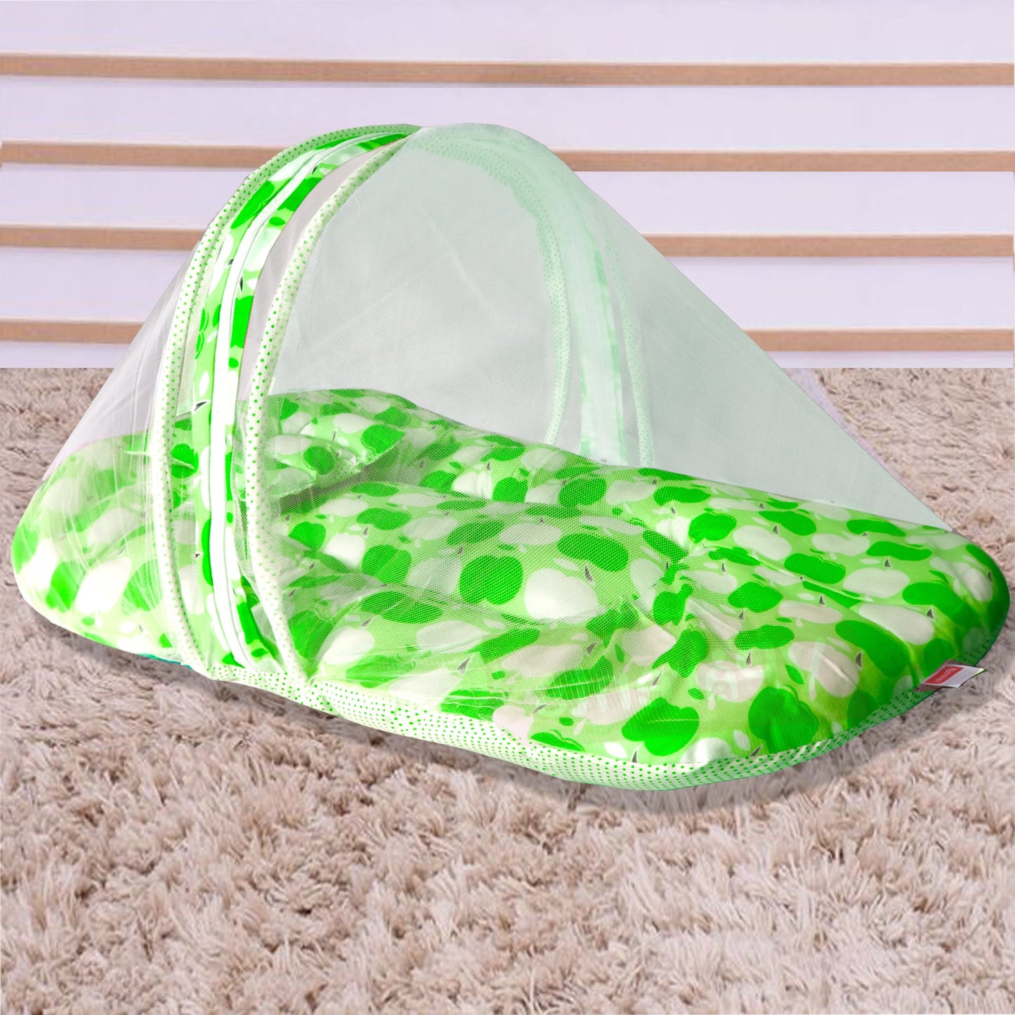 VParents cheeky cheeky  Baby Bed with Mosquito Net with Zip Closure & Neck Pillow