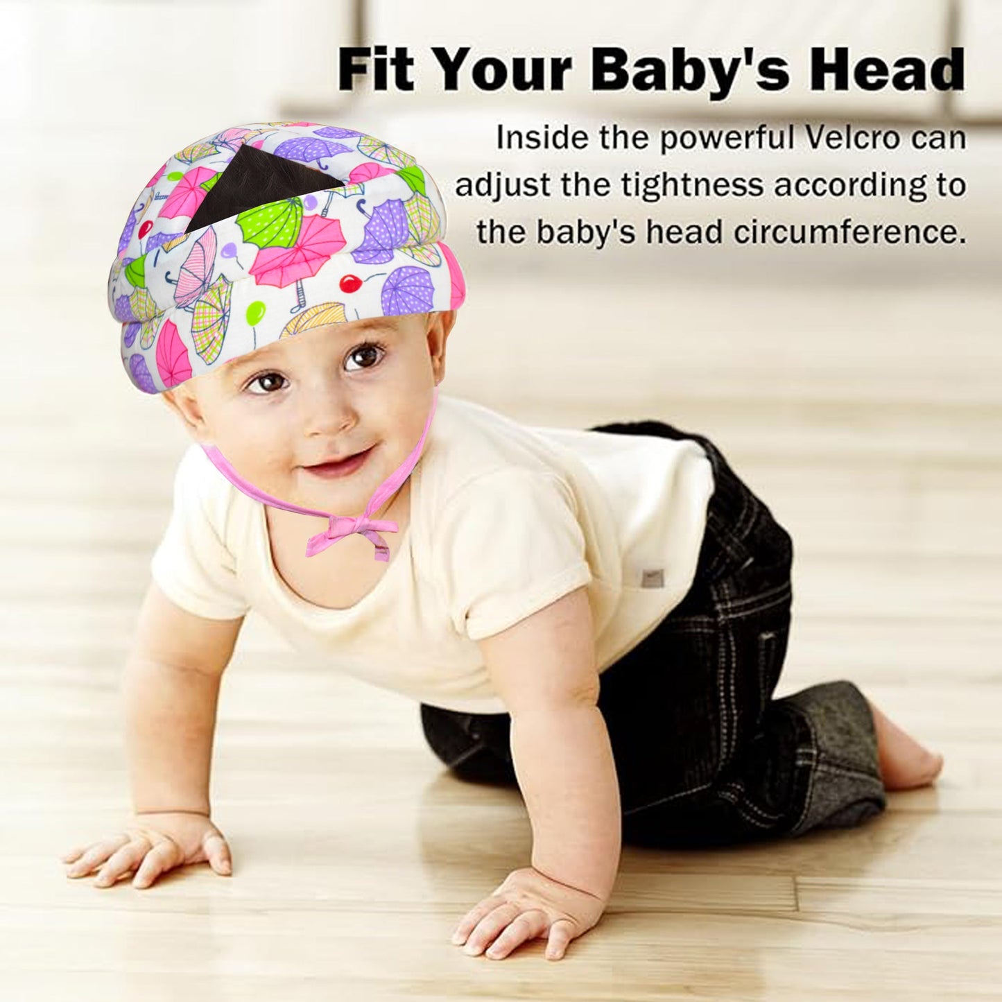 Vparents Chunky Baby Head Protector for Safety of Kids (6M to 3 Years)