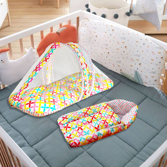 VParents mite Baby Bedding Set with Pillow and Sleeping Bag Combo