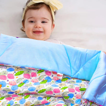 VParents Chunky Baby & Kids Comforter Soft All Season Use Reversible Blanket (280 GSM, for Upto 7-8 Years Child) (60 X 40 Inches) (5 X 3.3 Feet) (152.4 X 101.6 Cm)