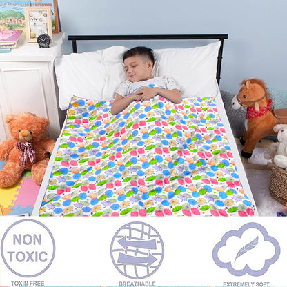 VParents Chunky Baby & Kids Comforter Soft All Season Use Reversible Blanket (280 GSM, for Upto 7-8 Years Child) (60 X 40 Inches) (5 X 3.3 Feet) (152.4 X 101.6 Cm)