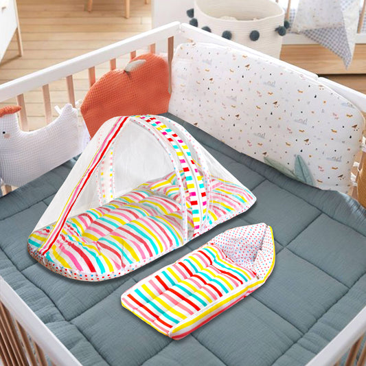 VParents mite Baby Bedding Set with Pillow and Sleeping Bag Combo