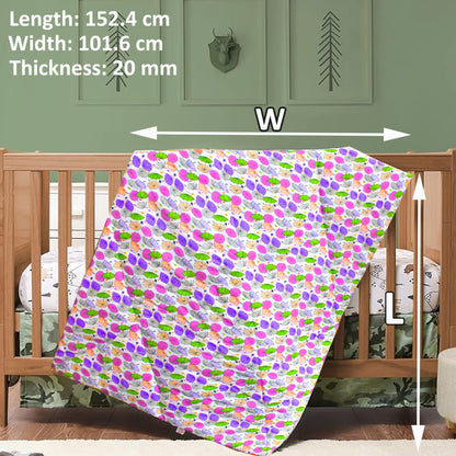 VParents Chunky Baby & Kids Comforter Soft All Season Use Reversible Blanket (280 GSM, for Upto 7-8 Years Child) (60 X 40 Inches) (5 X 3.3 Feet) (152.4 X 101.6 Cm)