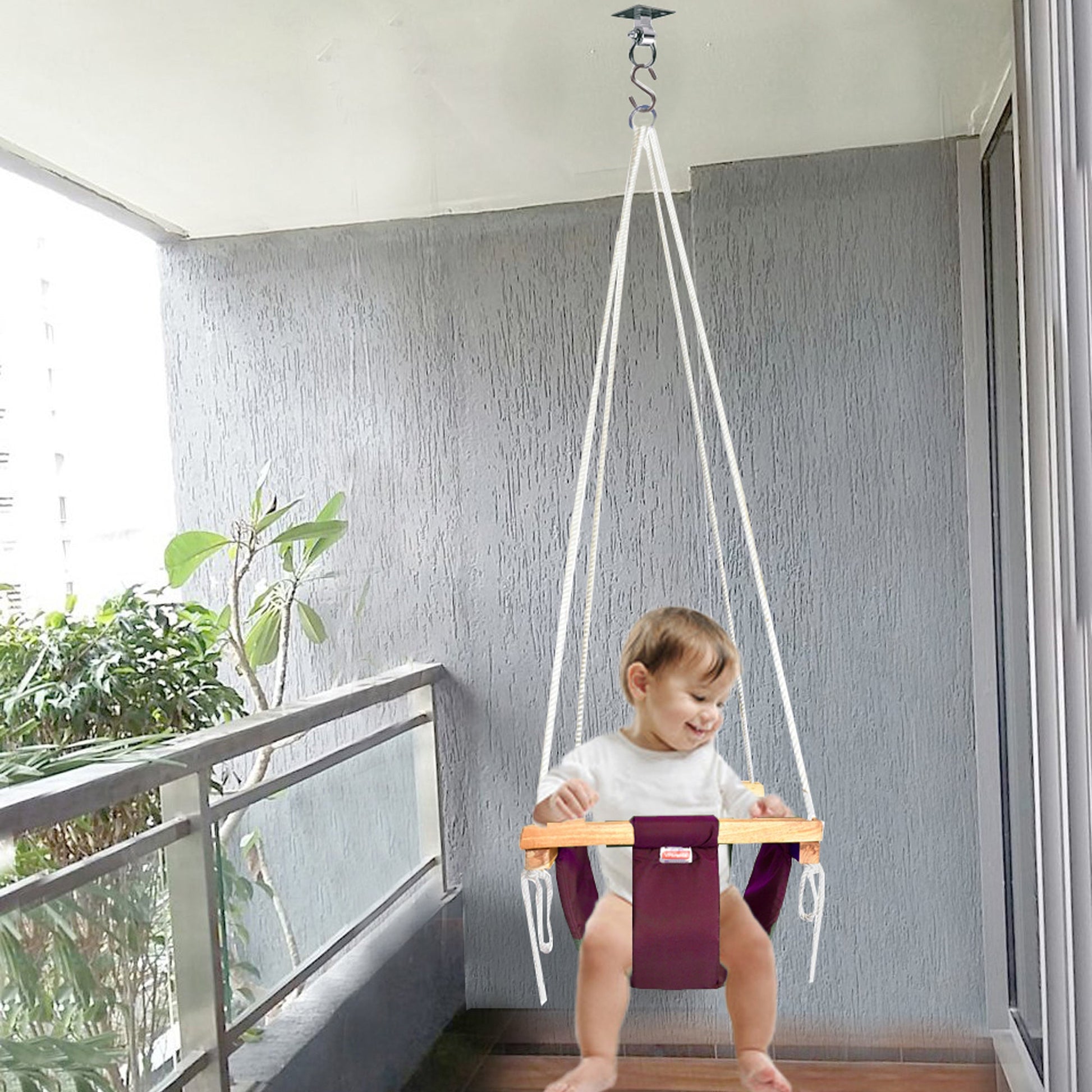 Roller Swing for Kids jhula for Kids|Baby Garden Swing (8 Months