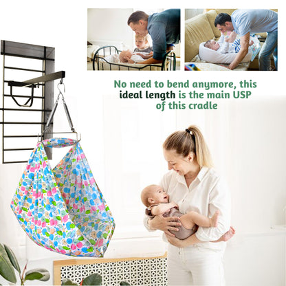 VParents Chunky Baby Swing Cradle with Spring and Metal Window Cradle Hanger