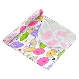Vparents  Sleeping mats Water Proof Bed Protector with one side fabric New Born Baby (65cm x 45 cm) (0-6 Months)