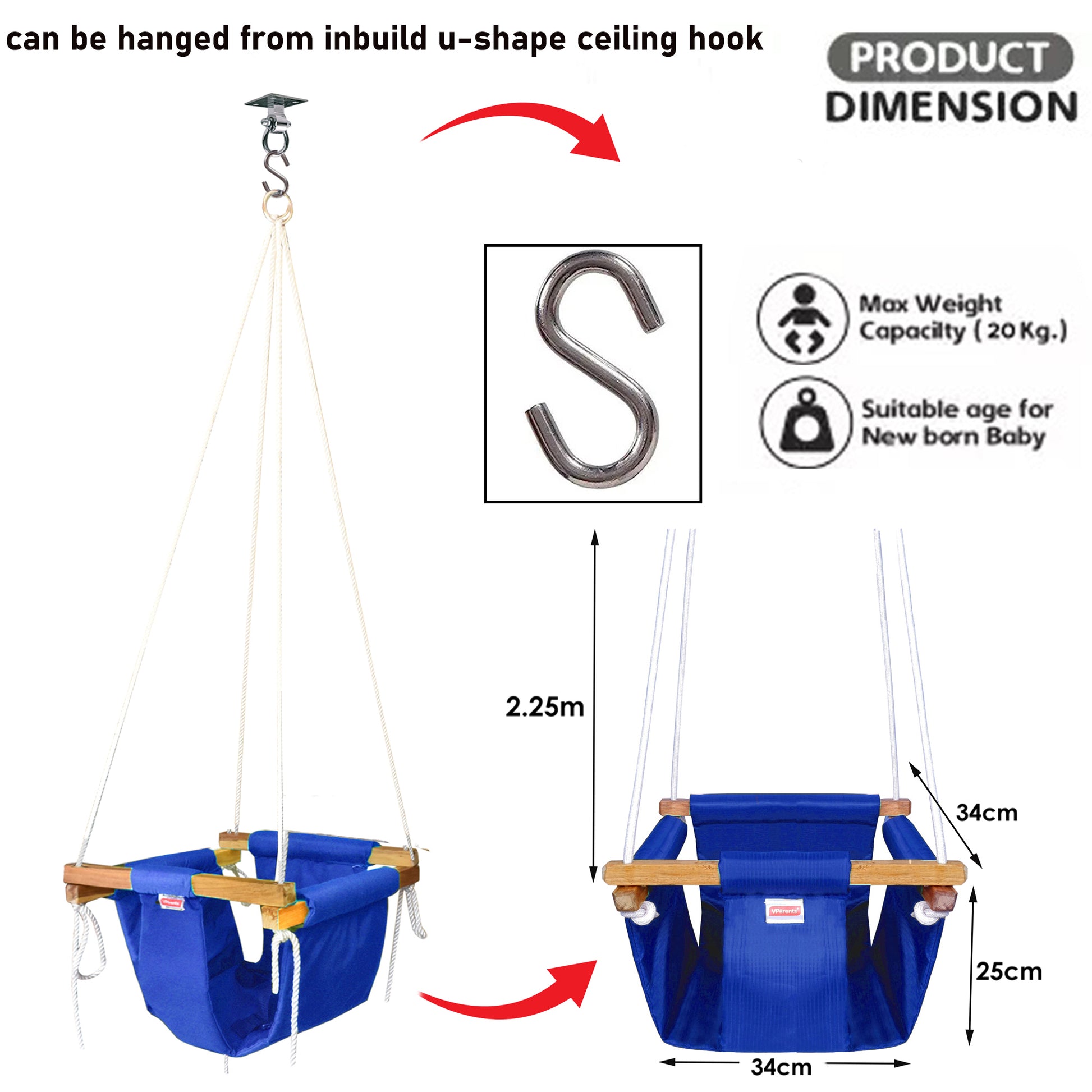 hanging seat swing