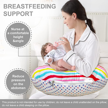 VParents Mite  Baby Multipurpose Baby Feeding Nursing Cum Maternity Pillow