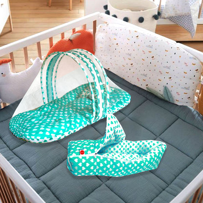 VParents Rosy Baby Bedding Set with Pillow and Sleeping Bag Combo