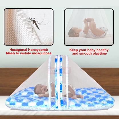 VParents cheeky cheeky  Baby Bed with Mosquito Net with Zip Closure & Neck Pillow