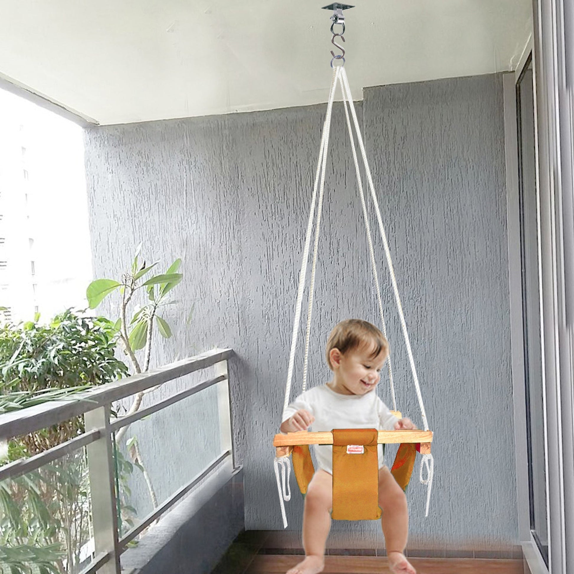 Roller Swing for Kids jhula for Kids|Baby Garden Swing (8 Months