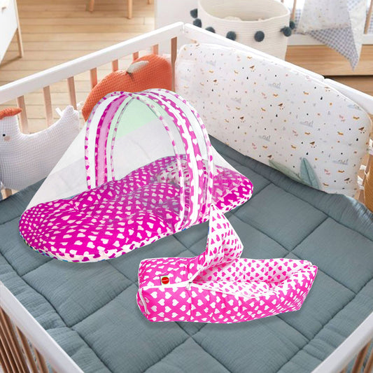 VParents Rosy Baby Bedding Set with Pillow and Sleeping Bag Combo