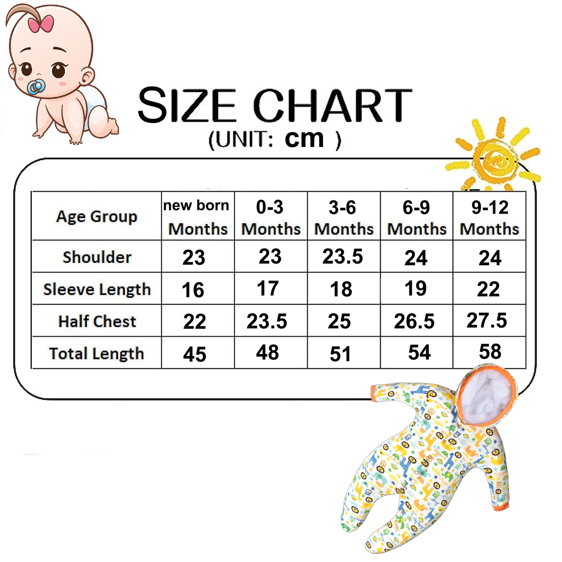 sleepsuit for newborn