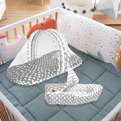 VParents Rosy Baby Bedding Set with Pillow and Sleeping Bag Combo