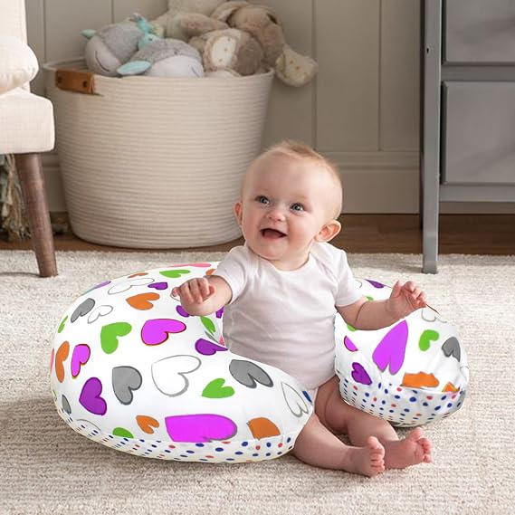 VParents Feeding Pillow, Breast Feeding Pillows Vacuum Packed Cotton Nursing Pillow and Positioner, Breastfeeding, Bottle Feeding, Baby Support Joy