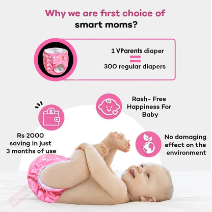 Newborn Hospital kit for baby girl pack of 10 (pink)