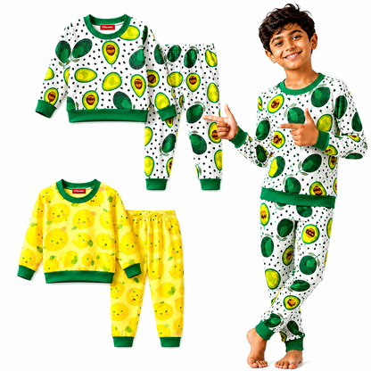 VParents  100% cotton Baby and Kids Cotton Printed  Nightwear