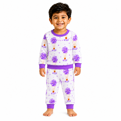 VParents  100% cotton Baby and Kids Cotton Printed  Nightwear