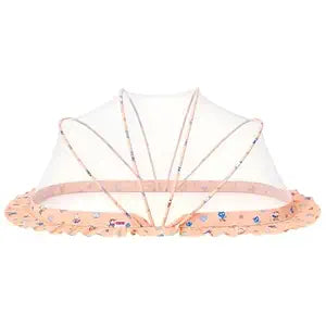 VParents Mosquito Net for Baby Cradle Jhula Saree with Zip Opening at bottom