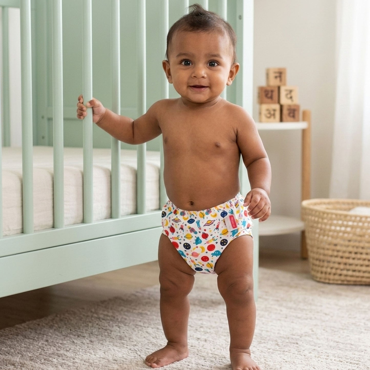 VParents Padded Underwear for Babies and Toddlers with 3 Layers of Cotton Padding Potty Training  Pull Up & Diaper-Free Time