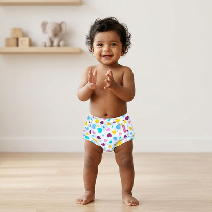VParents Padded Underwear for Babies and Toddlers with 3 Layers of Cotton Padding Potty Training  Pull Up & Diaper-Free Time