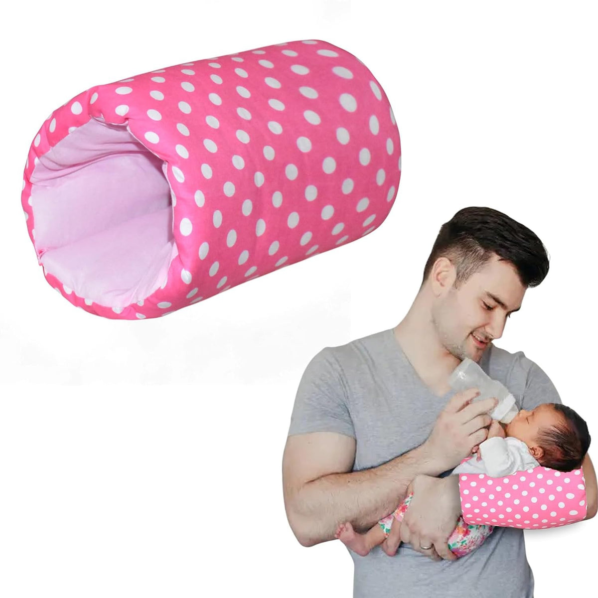 VParents Baby Feeding Arm Pillow for New Born Nursing Pillow for Breast and bottle feeding pillow