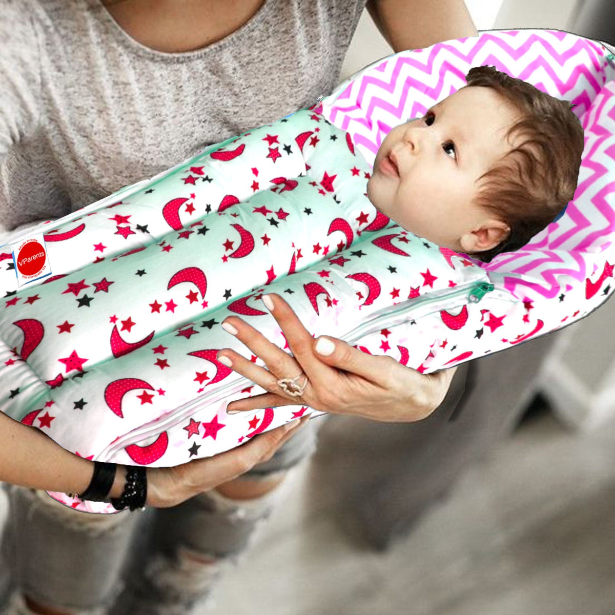 VParents Superb Baby Sleeping Bag Cum Carrying Bag