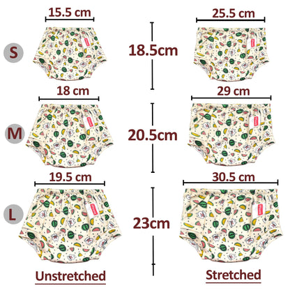 VParents Padded Underwear for Babies and Toddlers with 3 Layers of Cotton Padding Potty Training  Pull Up & Diaper-Free time