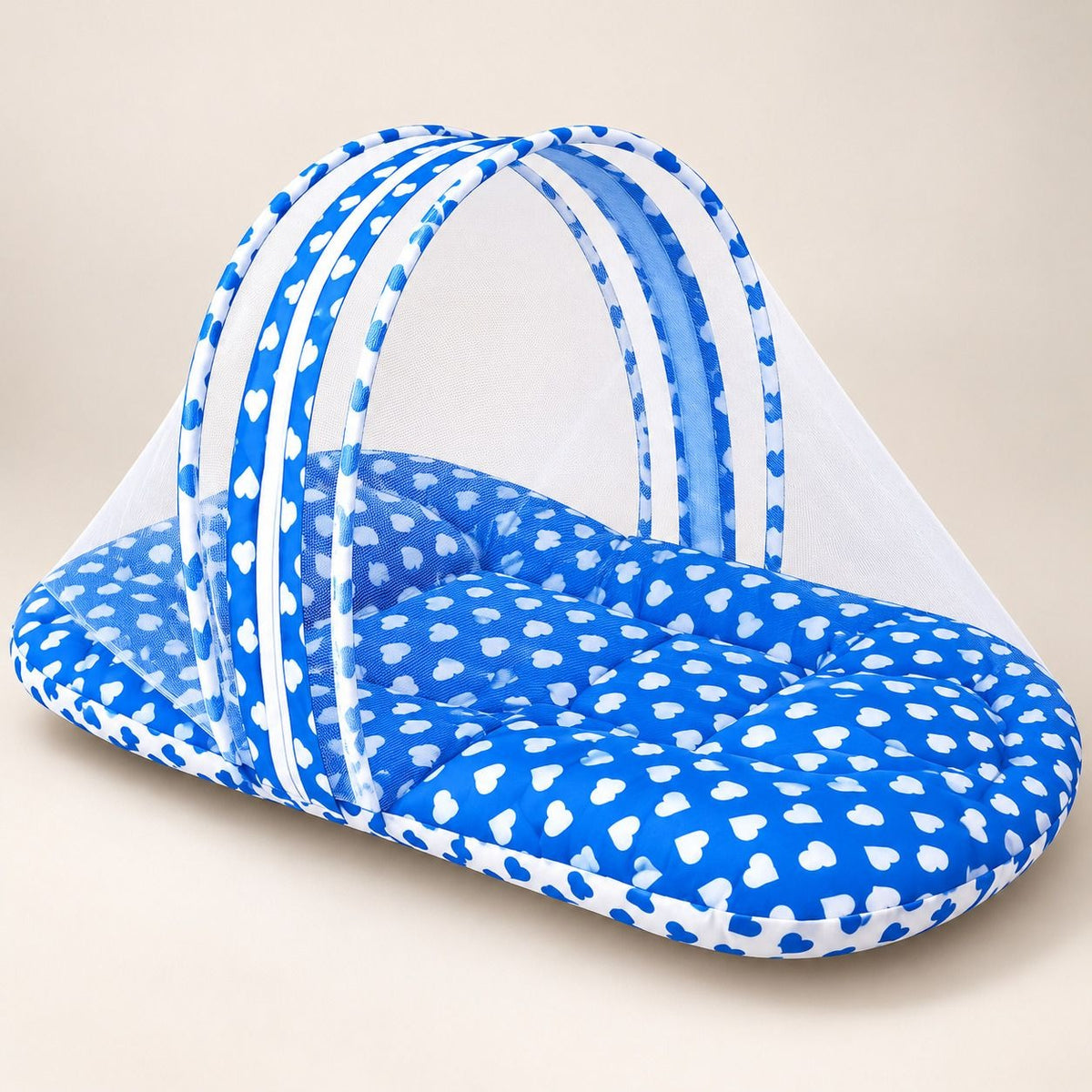 VParents Rosy Baby Feeding Pillow Bedding Set with Mosquito net and Sleeping Bag Combo