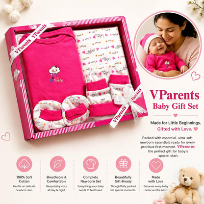 VParents Bitsy New Born Baby Gift Set