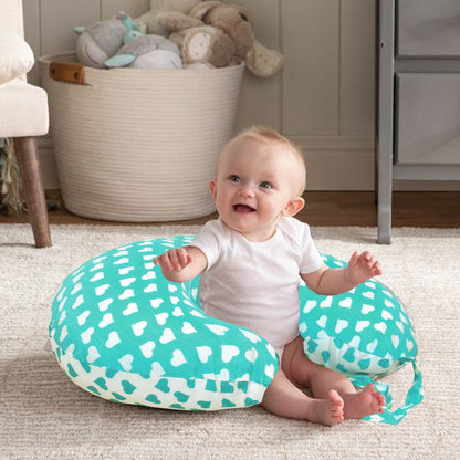 VParents Daisy Baby 4 Piece Bedding Set with Pillow and Bolsters Sleeping Bag and Bedding Set and Feeding Pillow Combo